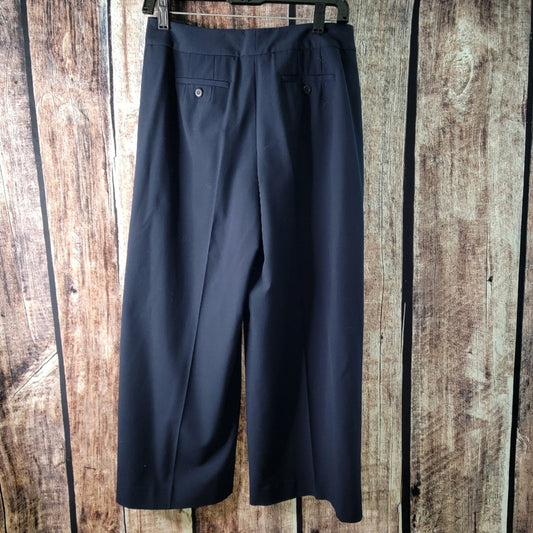 NWT Talbots Navy Blue Size 6 Wide Leg Dress Pants