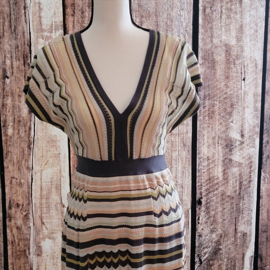 M Missoni Size 44 Italian 8 USA Knit Dress