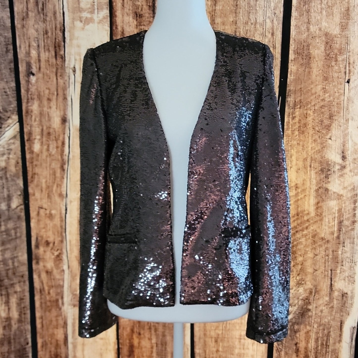 NWT J. Parsons Young by Yoyo Yeung Size Small Sequin Jacket