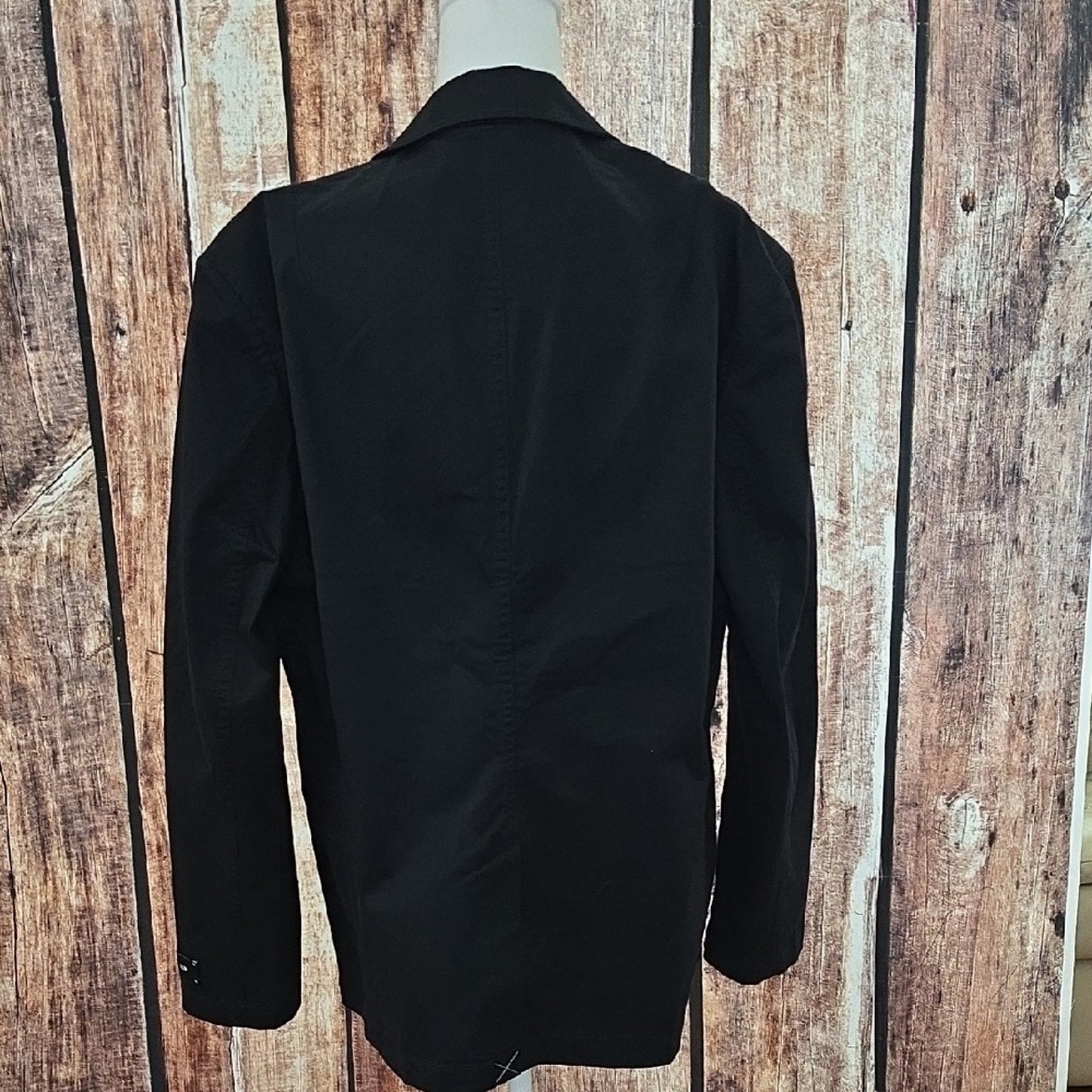 NWT Express Mens Size 42L Slim Classic Black Blazer