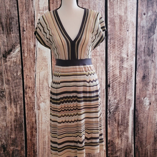 M Missoni Size 44 Italian 8 USA Knit Dress