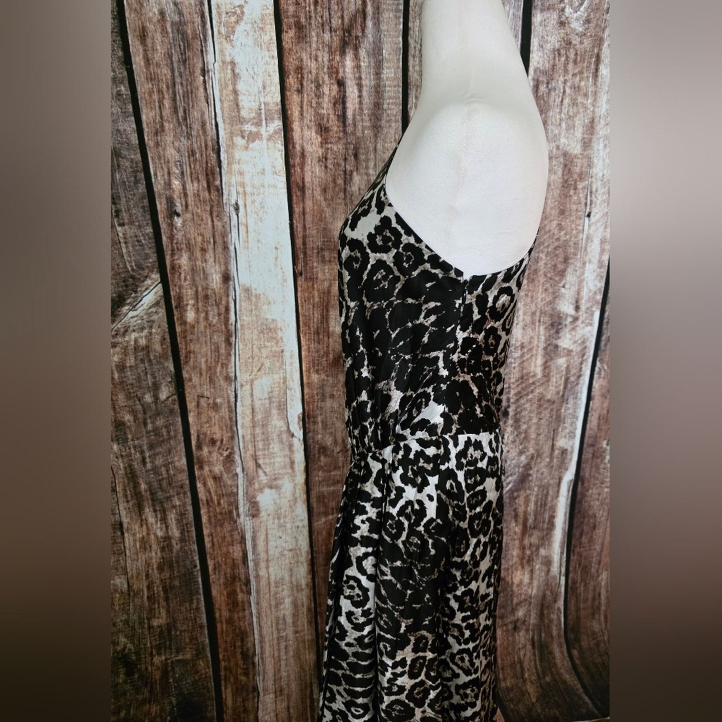 NWT St John Size 8 Cheetah Animal Print Dress