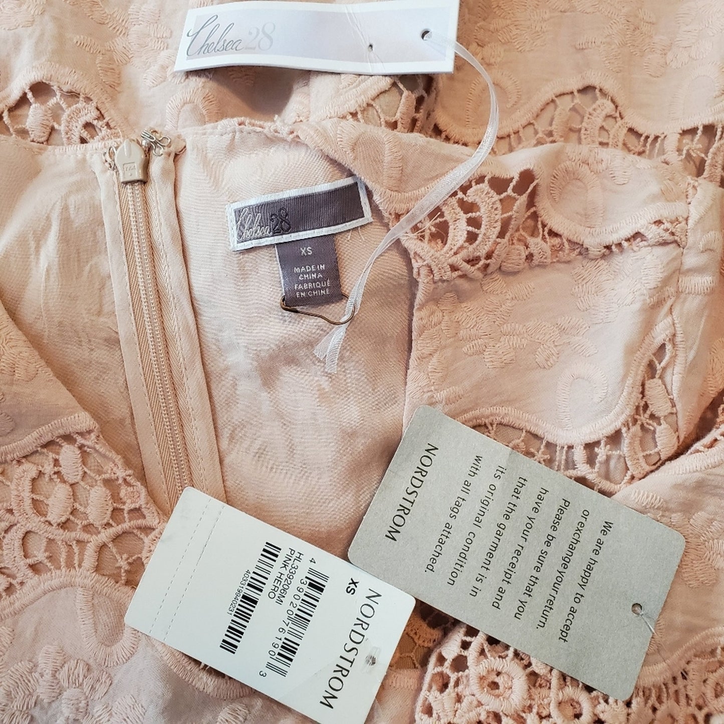NWT Gorgeous Feminine Chelsea 28 SzXS Lace Dress