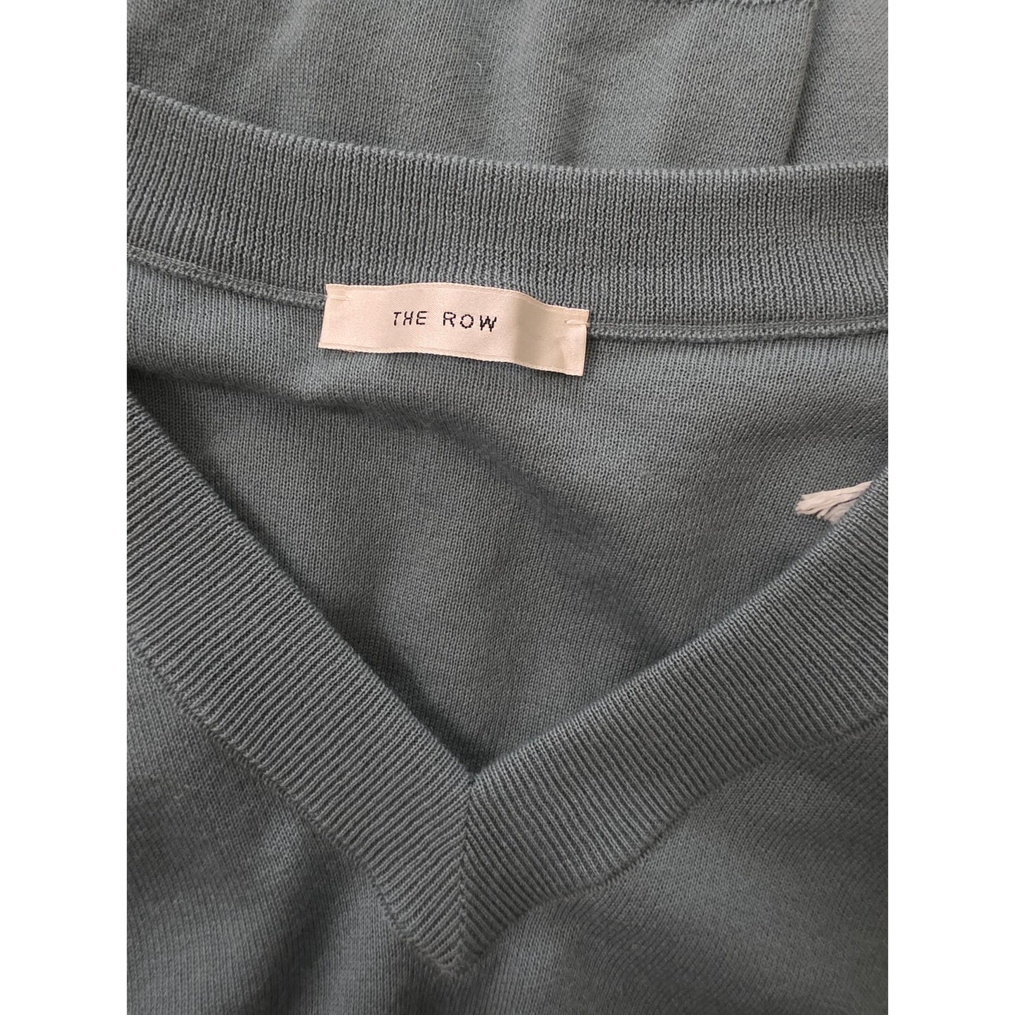 New The Row Oversized V-Neck Cashmere Sweater