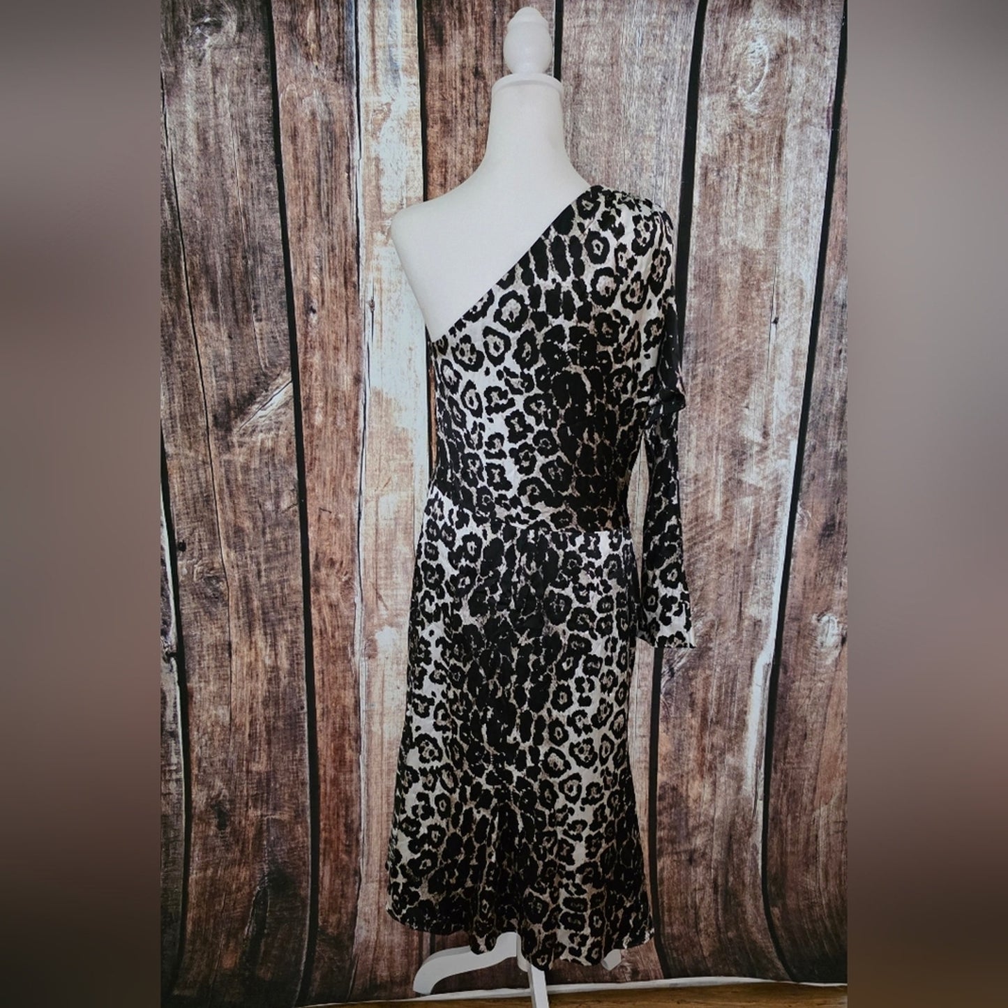 NWT St John Size 8 Cheetah Animal Print Dress
