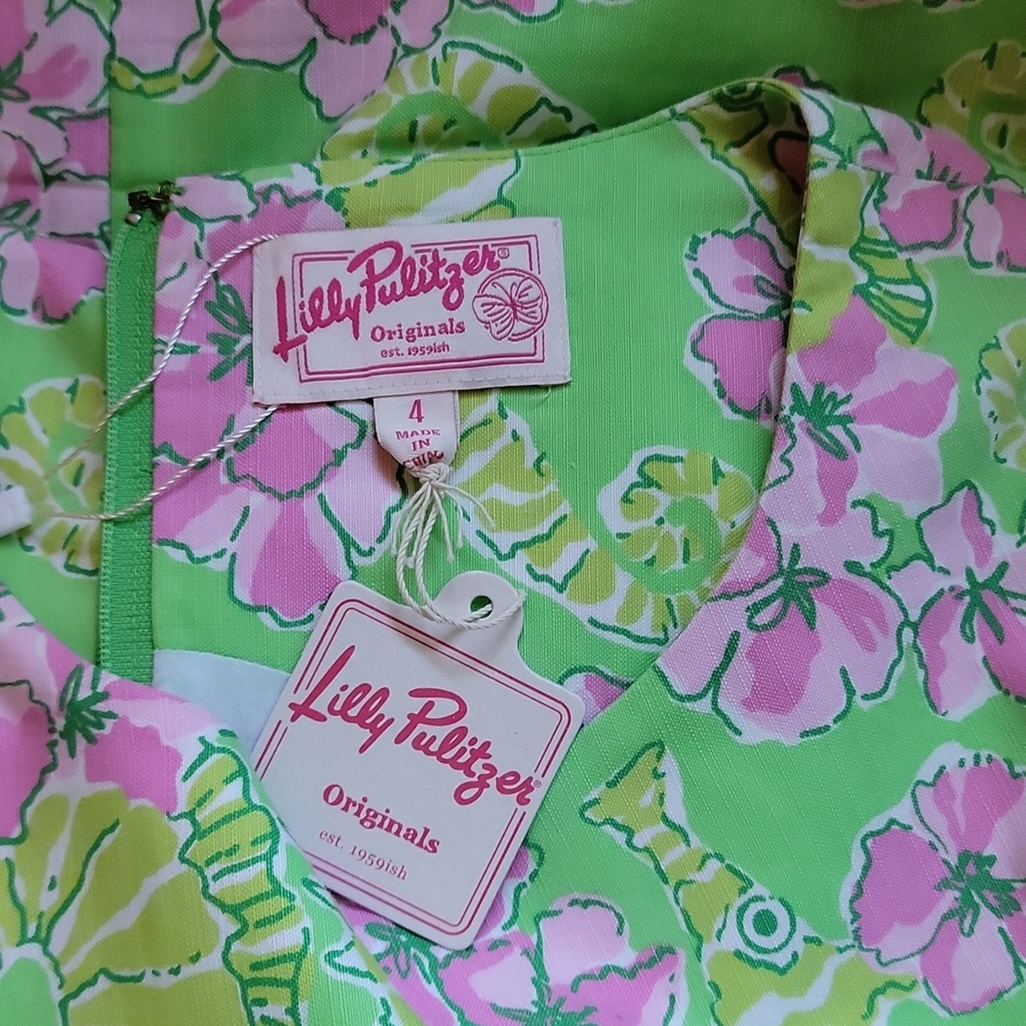 NWT Lilly Pulitzer Originals Size 4 Shift Dress