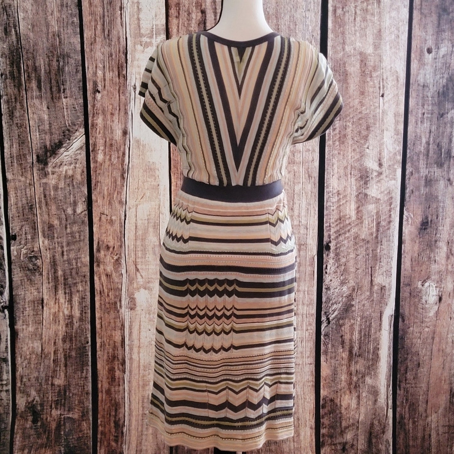 M Missoni Size 44 Italian 8 USA Knit Dress