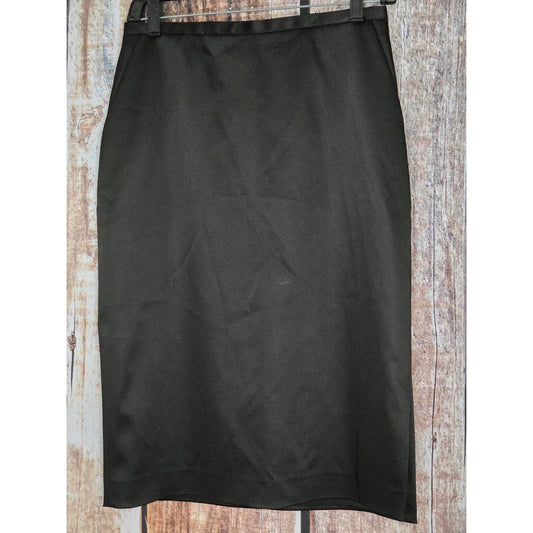 NWT St John Evening Size 2 Black Skirt